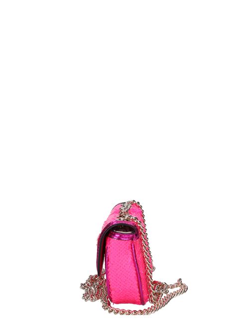 Tracolla in ecopelle e paillettes GUESS | HWEH8700780ROSA FLUO